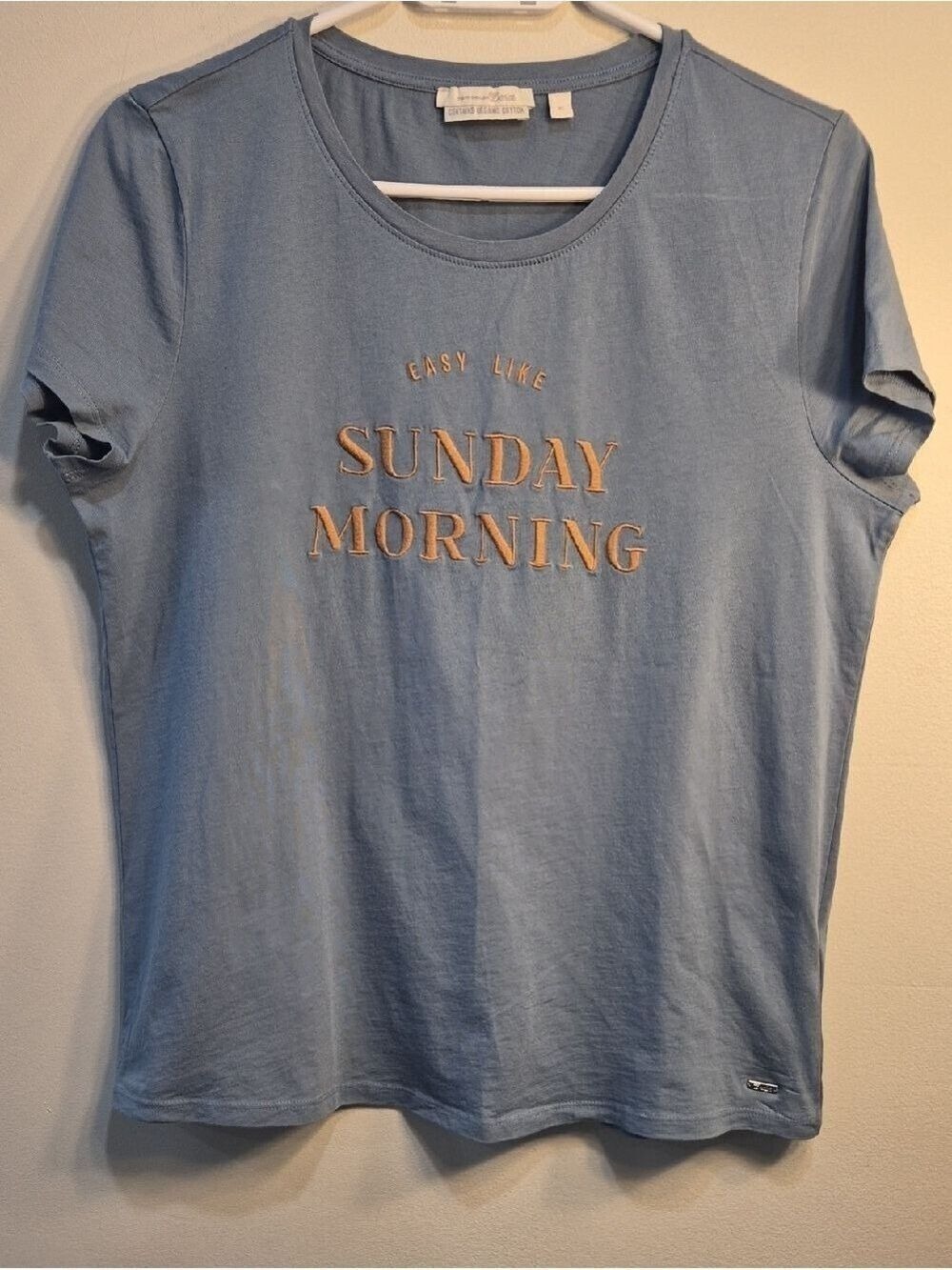 TOM Tailor Denim Sunday Morning Graphic Tee - Foggy Blue - Picture 8 of 8